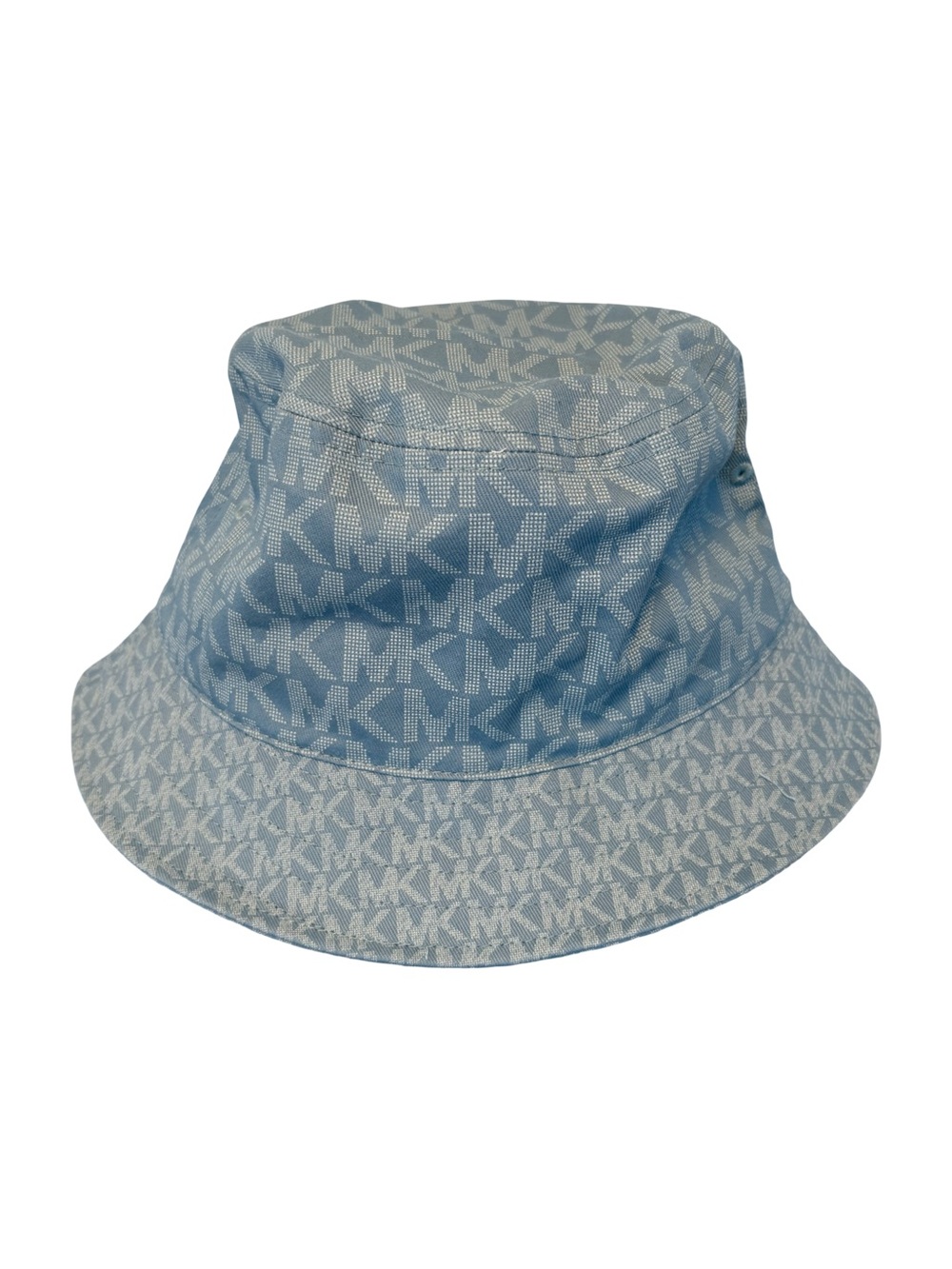 Michael Kors Blue MK Monogram Bucket Hat